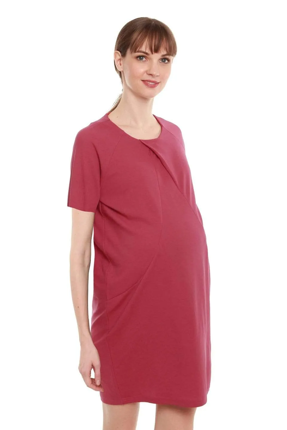 Daru Nursing Dress Red