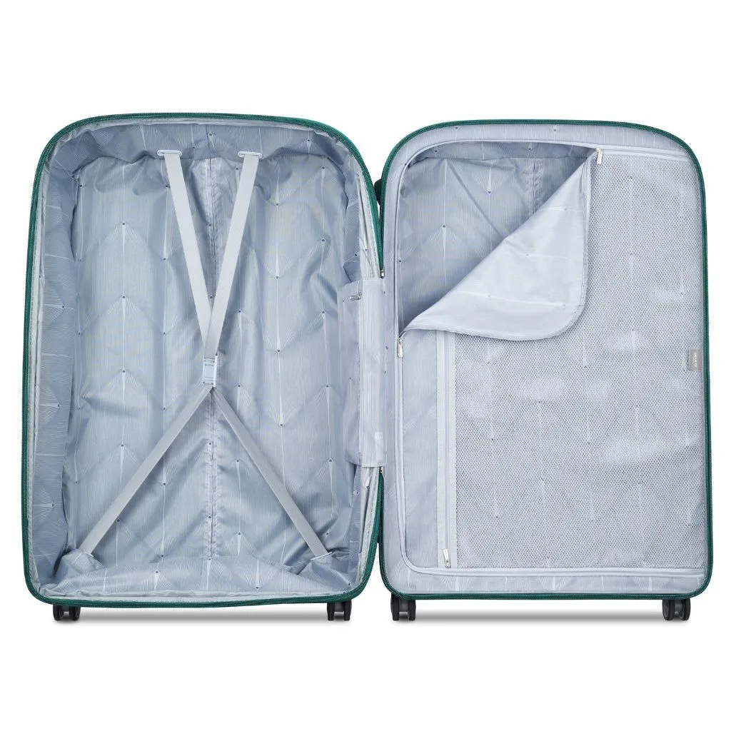 Delsey Clavel 83cm Large Hardsided Spinner Luggage - Evergreen