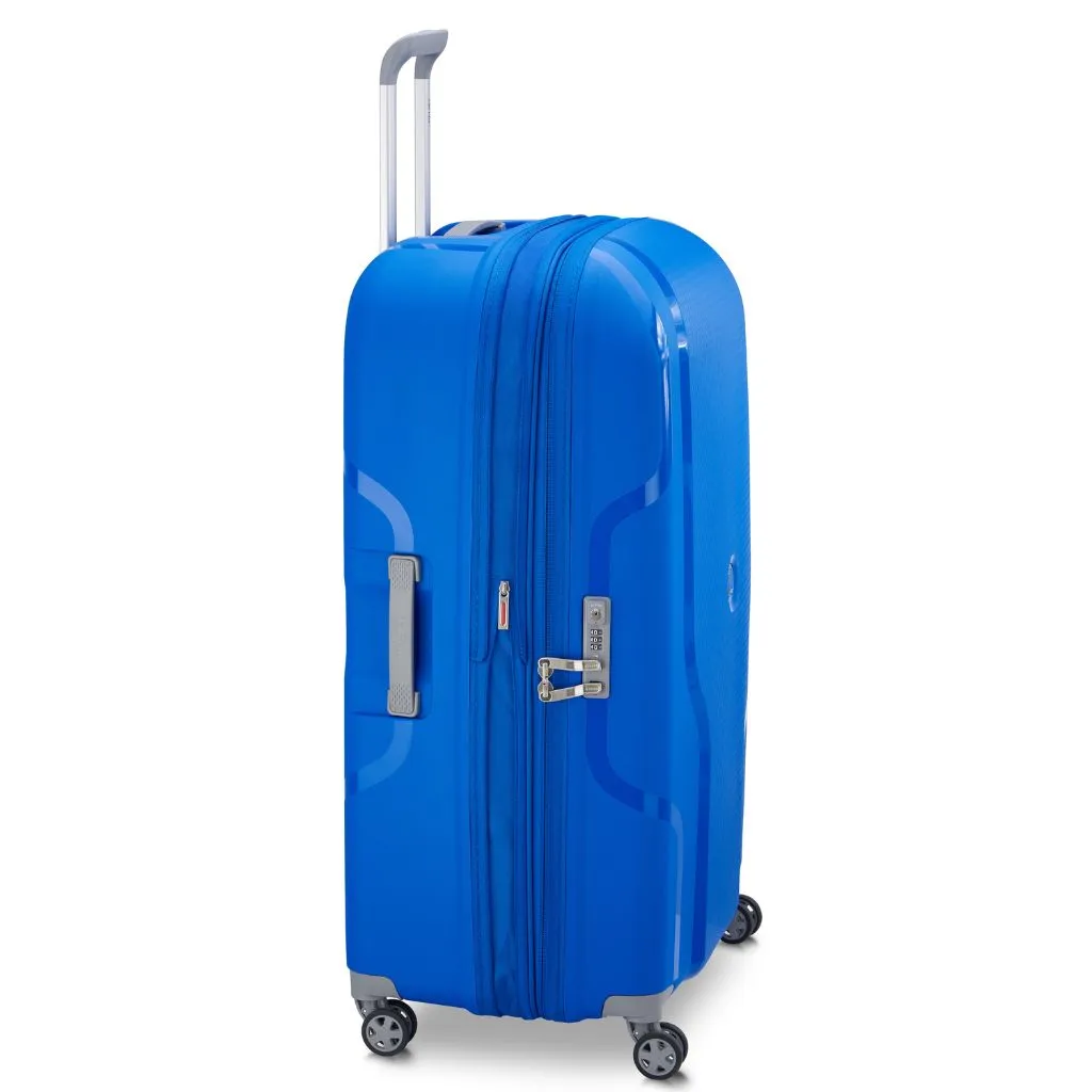 Delsey Clavel 83cm Large Hardsided Spinner Luggage - Klein Blue