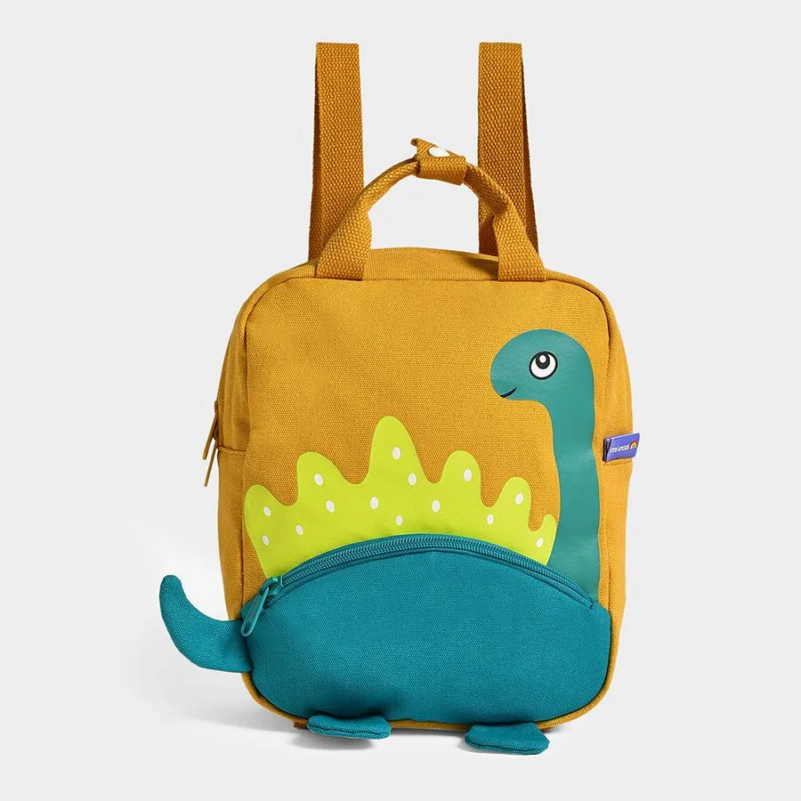 Dinomite Mustard Woven Backpack for Kids