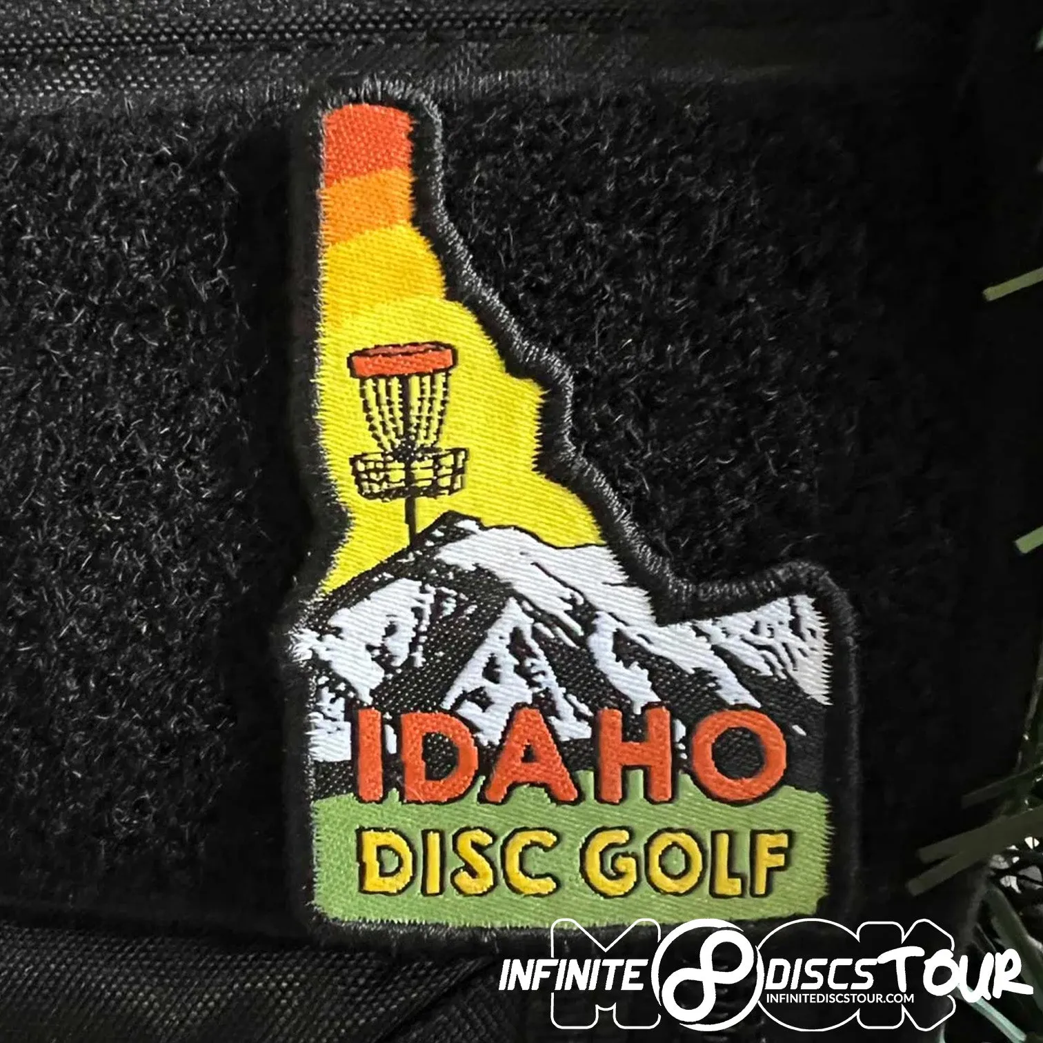 Disc Golf Pins Velcro Patches