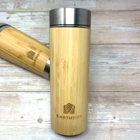 EarthBits- Thermos Water Bottle with Infuser