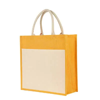 Eco Friendly Canvas Jute Tote Bag