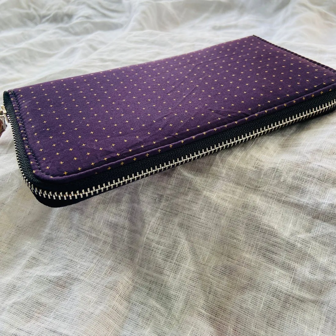 Eco-Friendly Hand-made Wallet - Purple