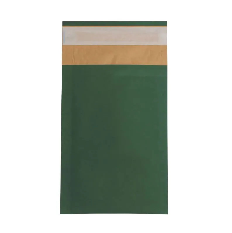 Eco-Friendly Recyclable Hunter Green Padded Mailing Bags (Range of sizes)