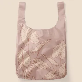 Eco Friendly Reusable Tote - Alocasia Leaves