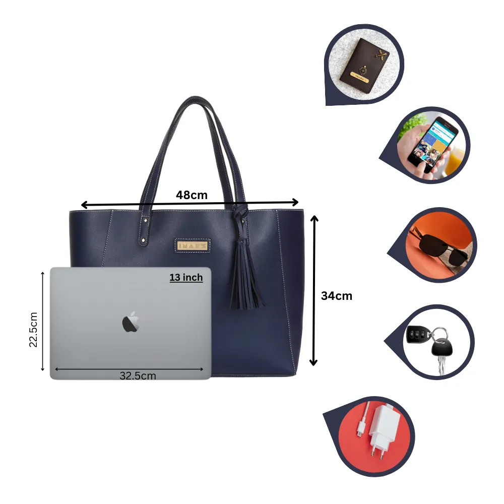 Elegant Blue Handbag Perfect For Women & Girls