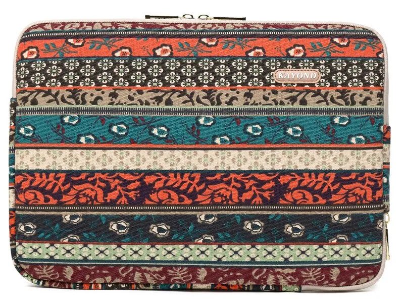 Ethnic Style Laptop Sleeve Case Laptop Bag MacBook Air Pro Case for Young Lady Laptop Sleeve Bag