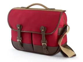 Eventer Camera/Laptop Bag - Burgundy Canvas / Chocolate Leather