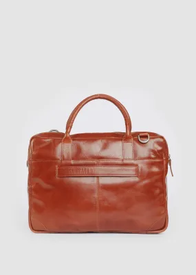 Explorer Laptop Bag Single Cognac