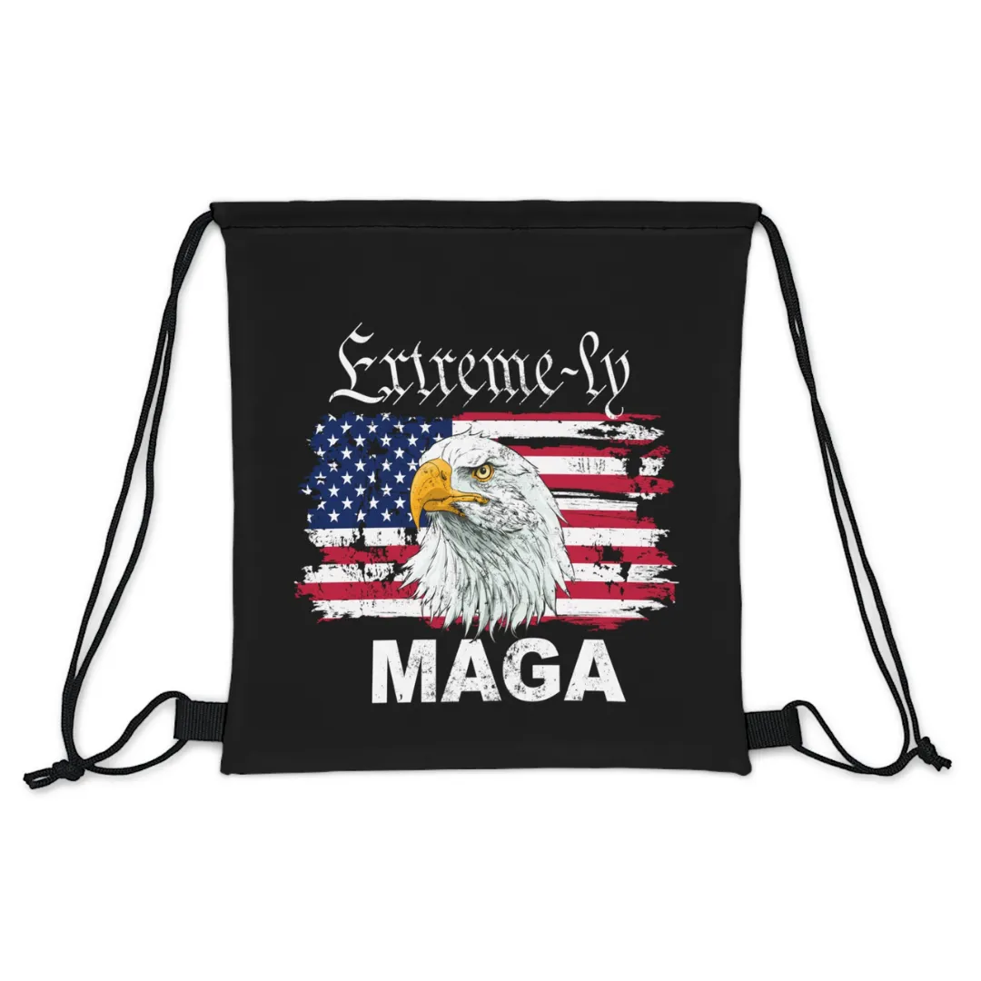 Extreme-ly MAGA Drawstring Bag