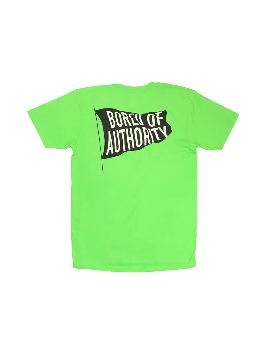 Flag Logo Short Sleeve Lime