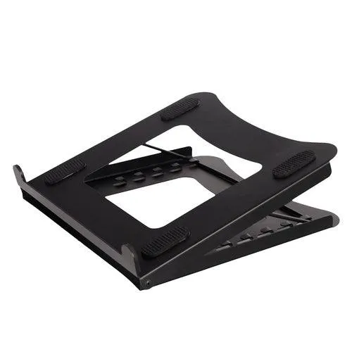 Foldable Laptop Riser & Stand, 5 Angle Adjustment, Steel, Heavy Duty - Made in India