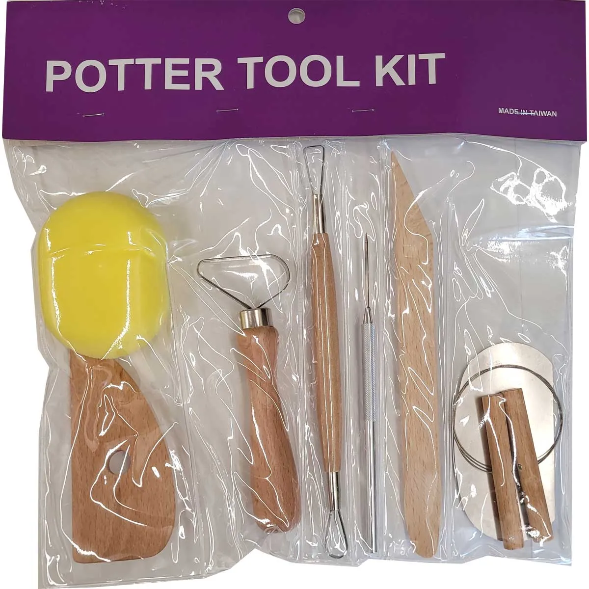 Frema Pottery Tool Kit, 8 pc Set