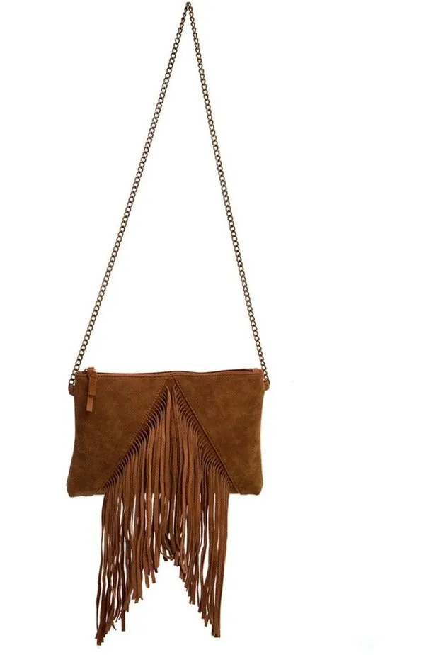 Fringe Crossbody