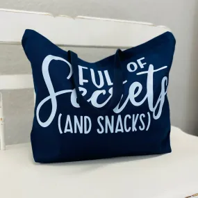 Full Of Secrets Navy Bag