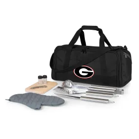 Georgia Bulldogs - BBQ Kit Grill Set & Cooler