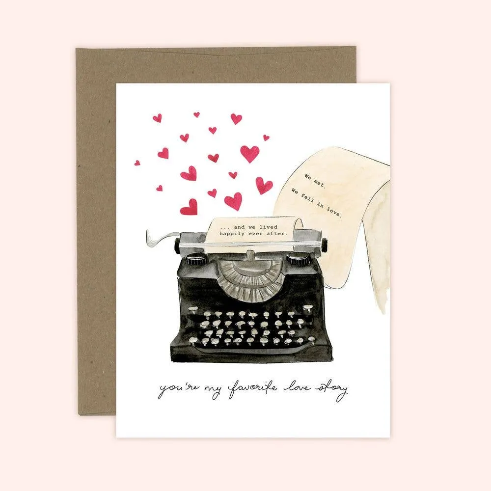 Greeting Card - You're My Favorite Love Story