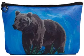 Grizzly Bear Cosmetic Bag - Brave