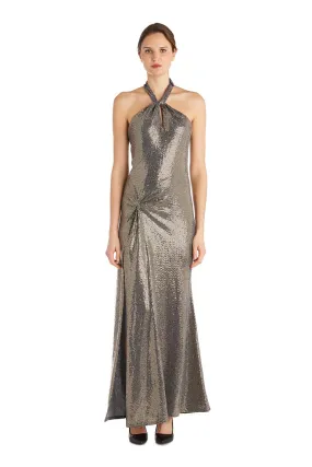 Halter Neck Gown