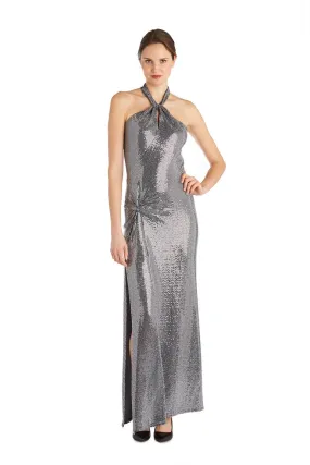 Halter Neck Gown