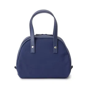 Handbag - Bowling Bag Design / Navy Blue -