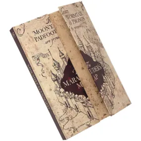 Harry Potter Magnetic Notebook Marauders Map