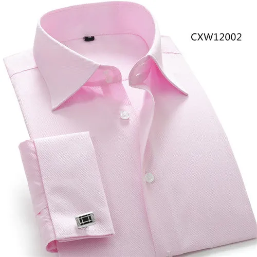 High Quality Solid Twill Long Sleeve Shirt #CXWXX