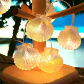 Iridescent Shell String Lights