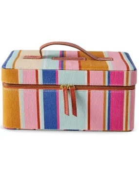 Jaipur Stripe Toiletry Case