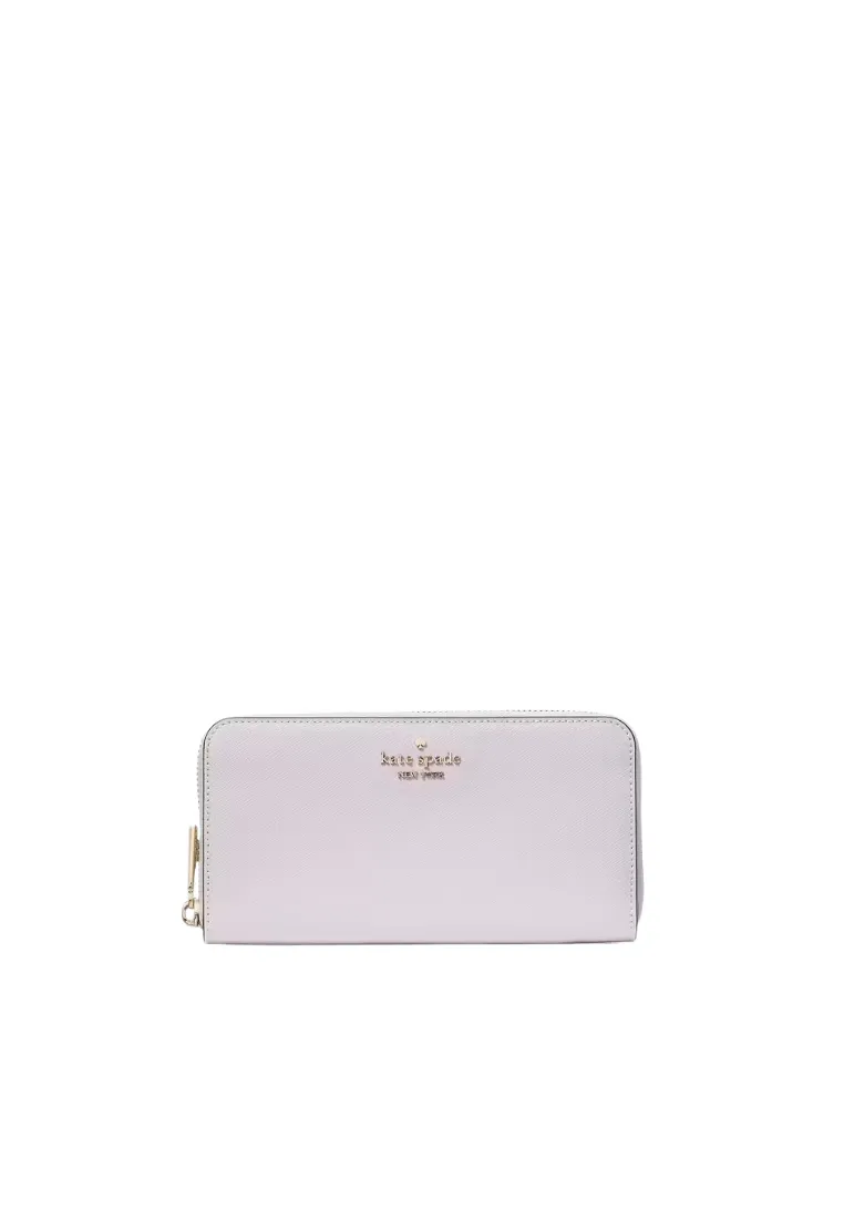 Kate Spade Madison Large Continental Wallet In Pastel Lavender KI364