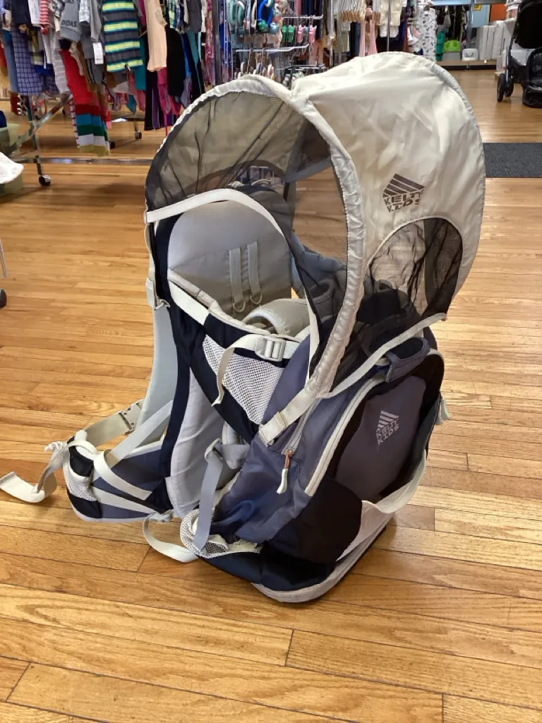 Kelty Kids TC 2.1 Tan Backpack Carrier with sun canopy & changing pad