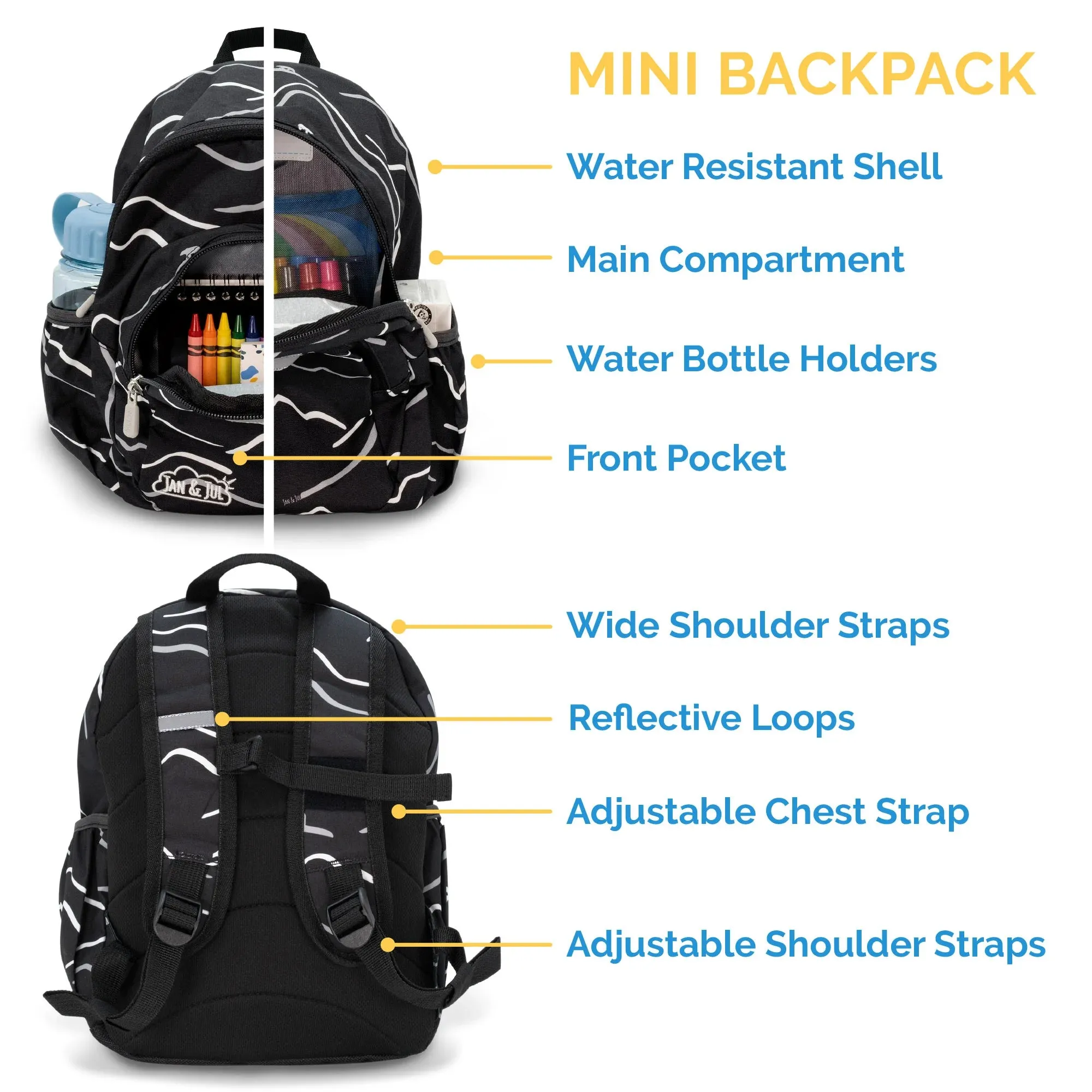 Kids Mini Backpacks | Space Dinos