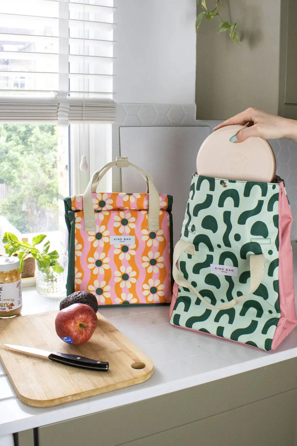 Kind Bag Lunch Bag - Wavy Daisy