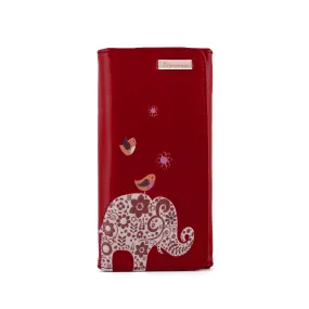 Kukubird Large Purse Elephant - Red