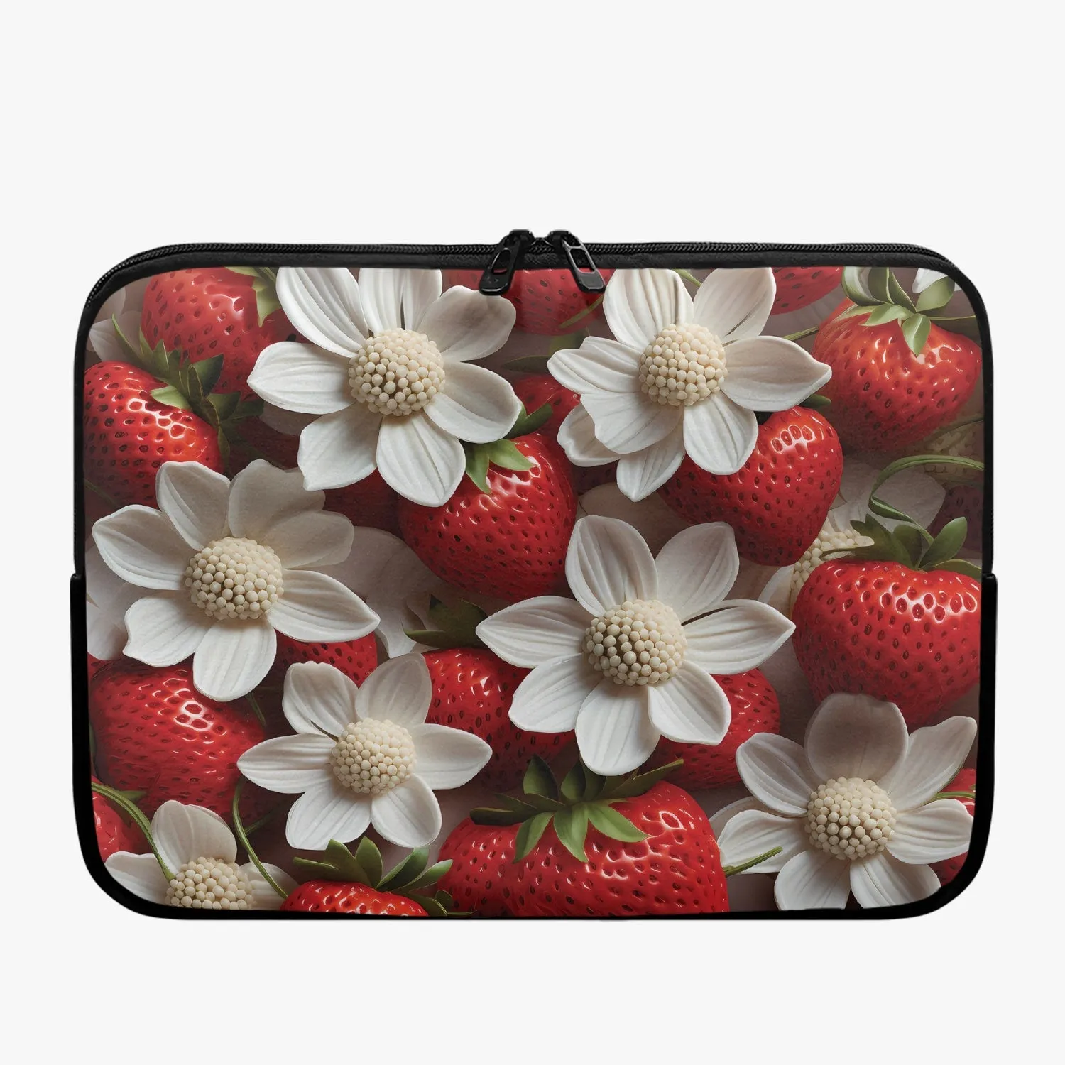 Laptop Sleeve - without handles - Strawberries