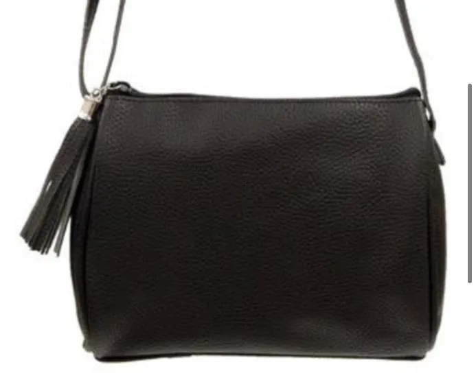 Leather crossbody