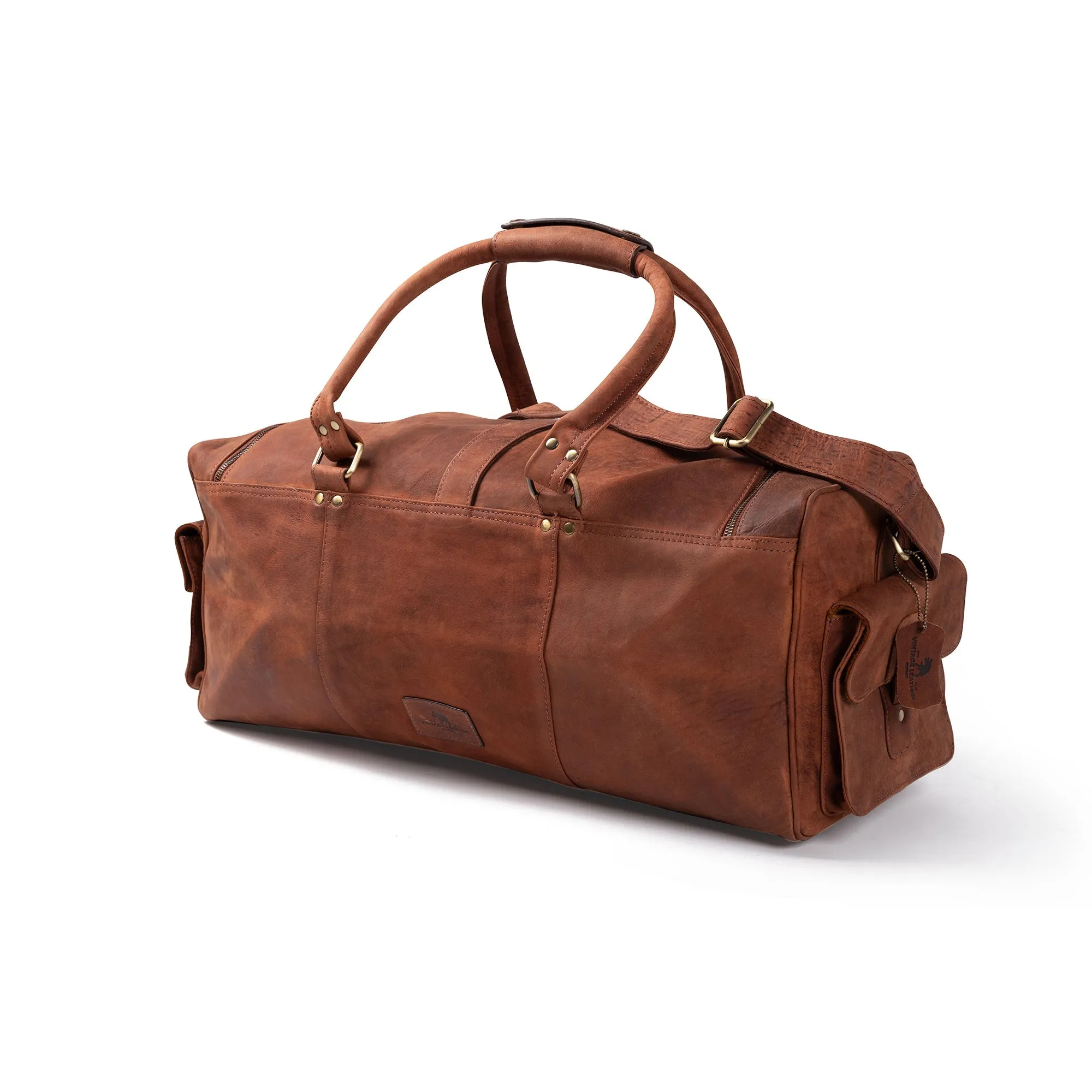 Leather Duffle Bag - Sydney