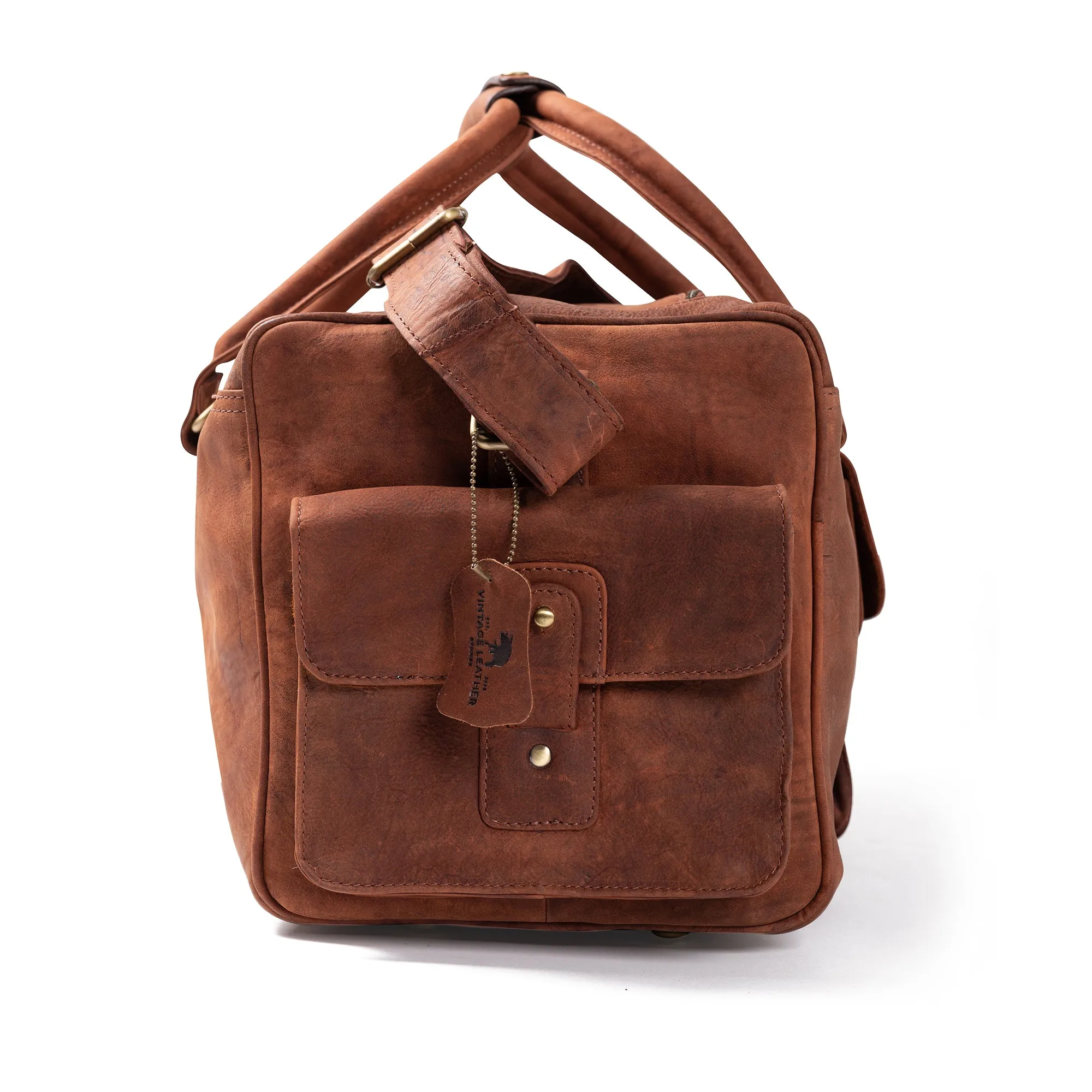 Leather Duffle Bag - Sydney