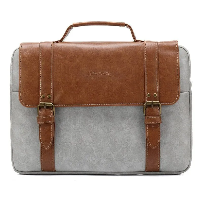 Leather Handbag Laptop Bag 13",14",15",15.6 inch Case For MacBook Air