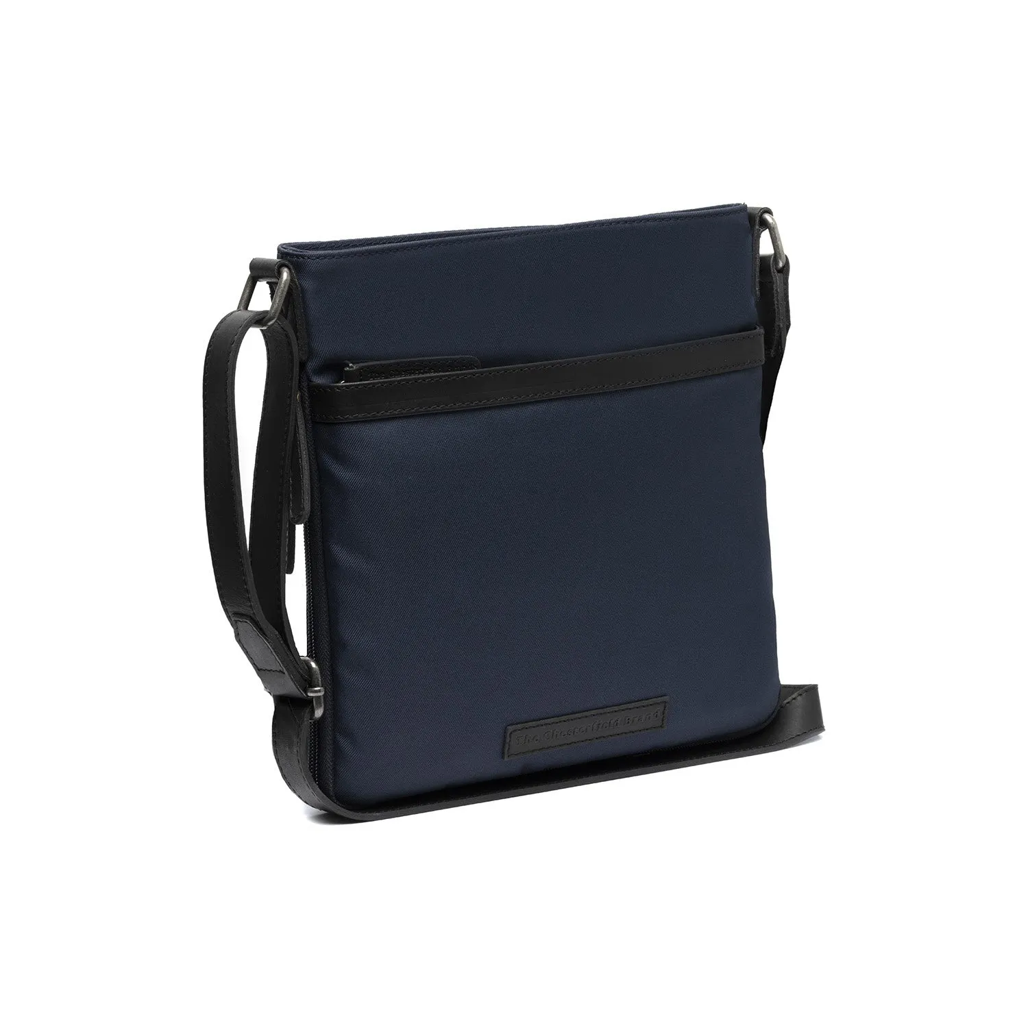 Leather Shoulder Bag Navy Malmo