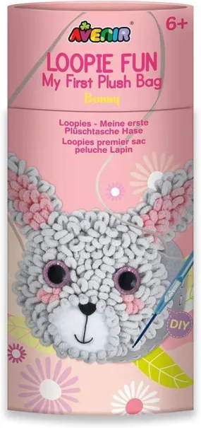 Loopie Fun - My First Plush Bag Kit - Bunny