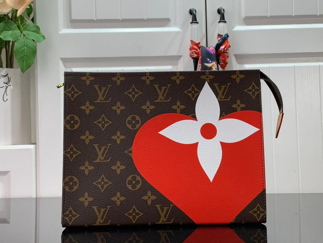 LV Toiletry Pouch 26 Game On Monogram Canvas By Nicolas Ghesquiere For Women, WoWallet 9.8in/25cm LV M80282