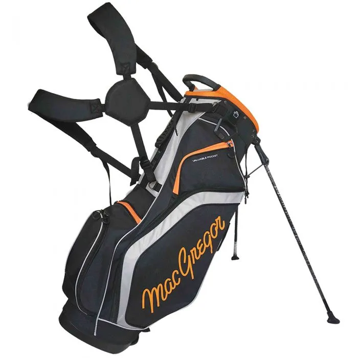 MacGregor Response 9&Prime; Stand Bag - Black/Orange