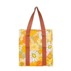 Market Bag - Daisy Bouquet