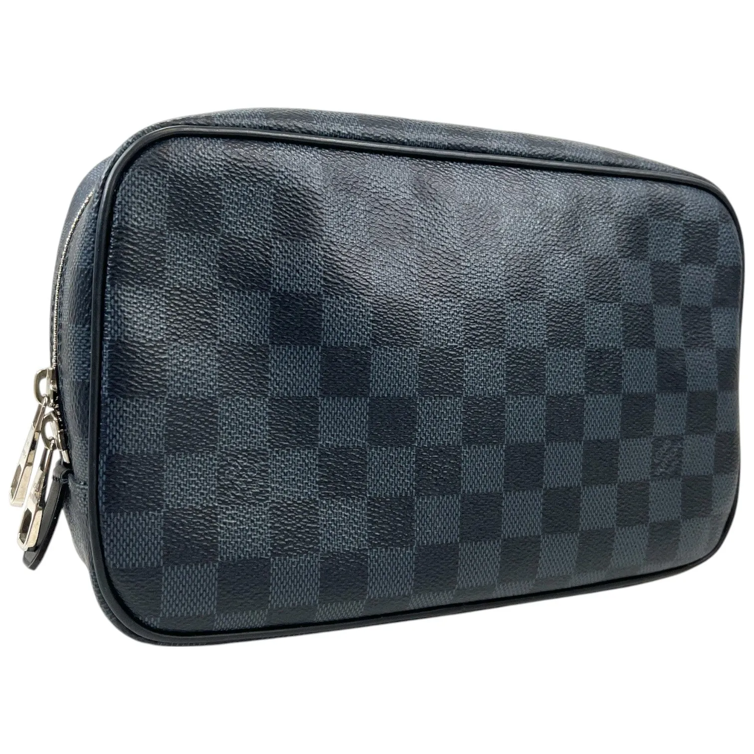 Men's Toiletry Pouch Gm Damier Cobalt Toiletry Bag Navy