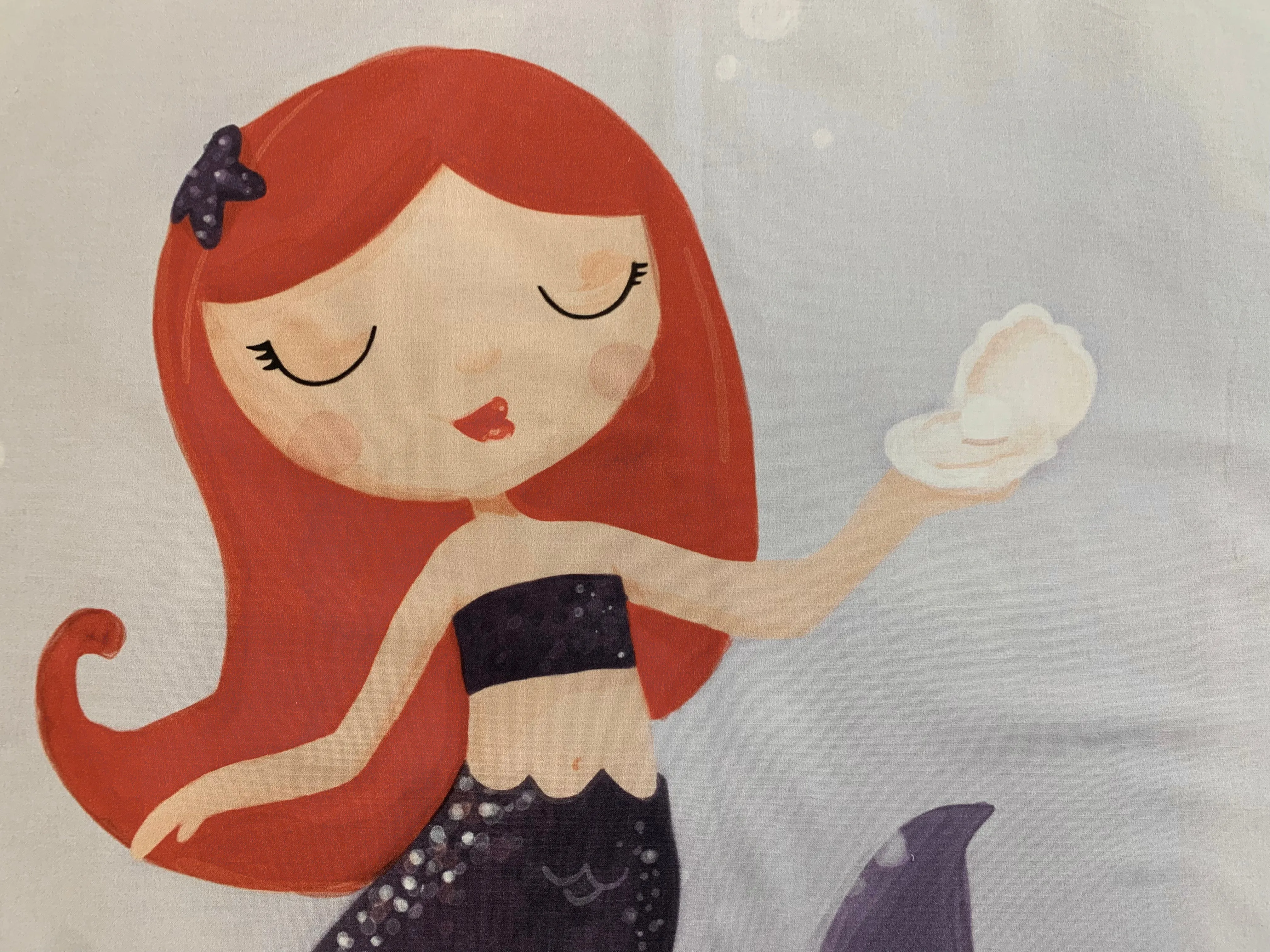 Mermaid Cushion Panel