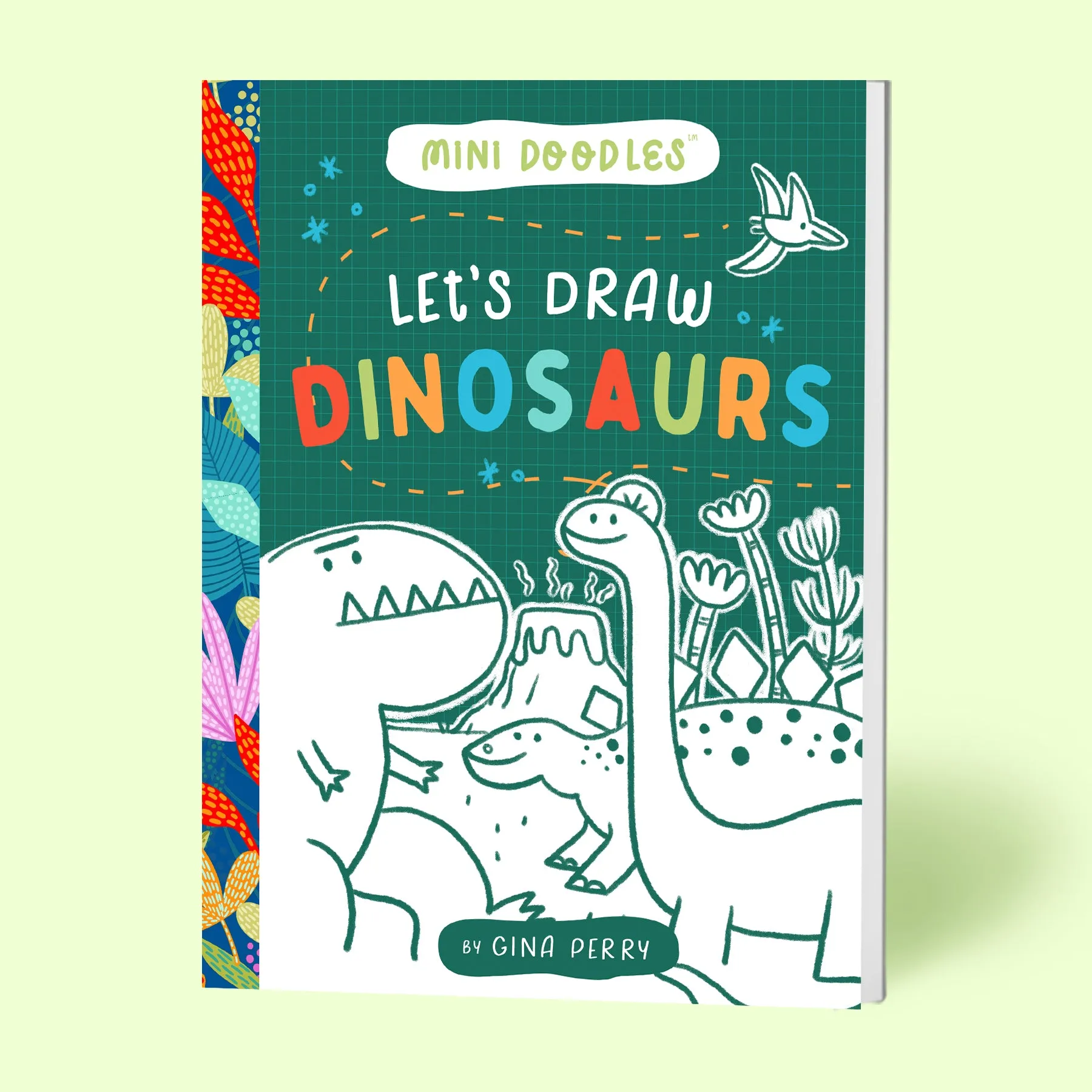 Mini Doodles: Let's Draw Dinosaurs