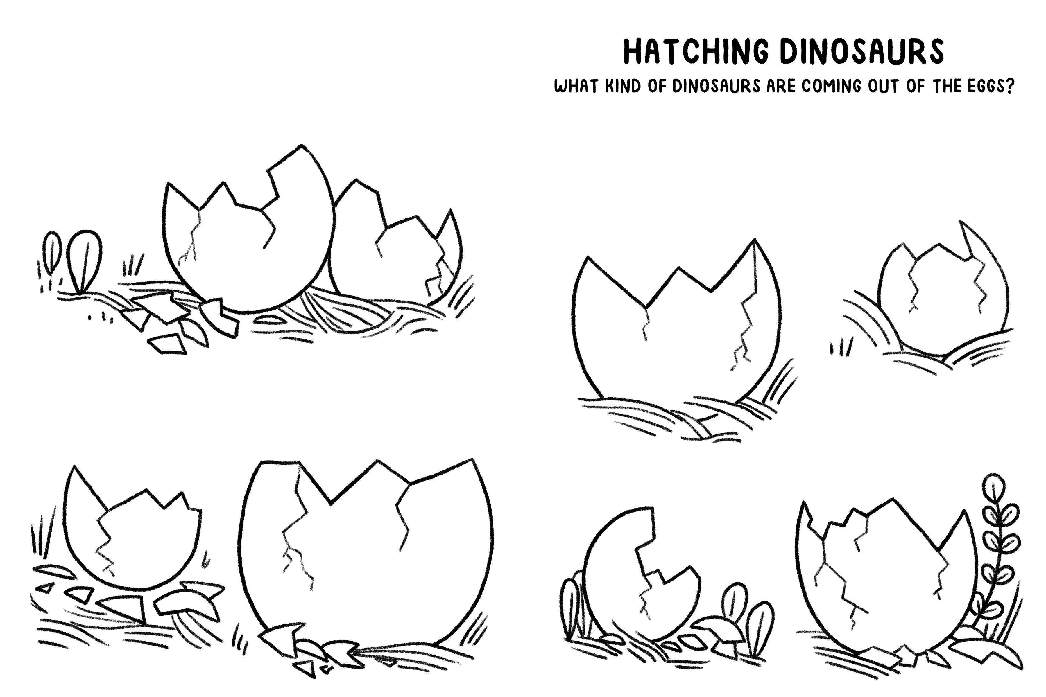 Mini Doodles: Let's Draw Dinosaurs