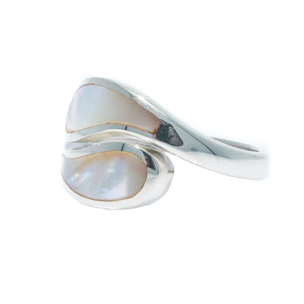 Mother of Pearl Embrace Ring